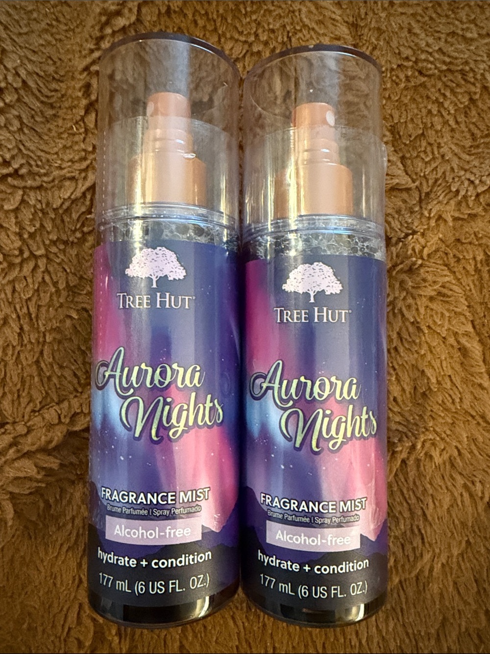Tree Hut Aurora Nights Fragrance Mist - Duo Pack. 6 oz each. Discontinued.